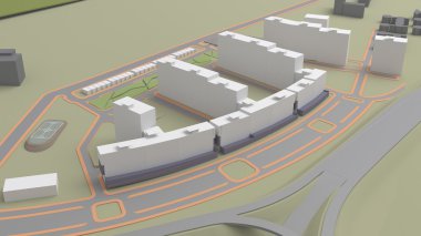 Konut Kompleksi (3d render)