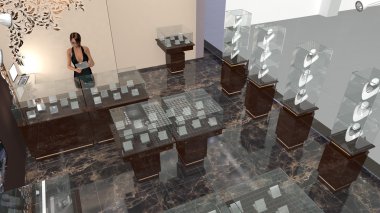 Ofis donatım jewelery butik