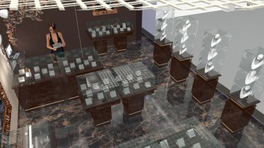 Ofis donatım jewelery butik