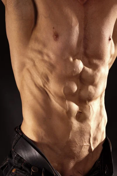 Muskulös manlig torso — Stockfoto