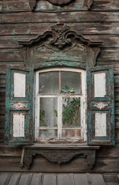 Irkutsk kentin eski ahşap ev