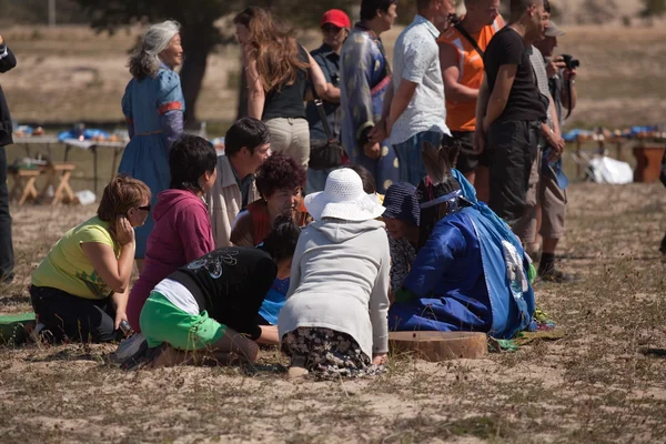 şaman olkhon üzerinde toplama