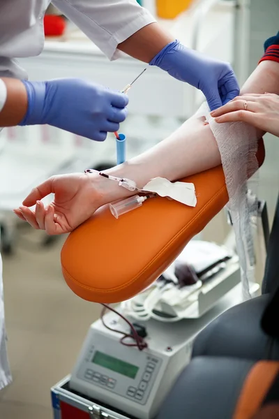 Blood collection — Stock Photo, Image