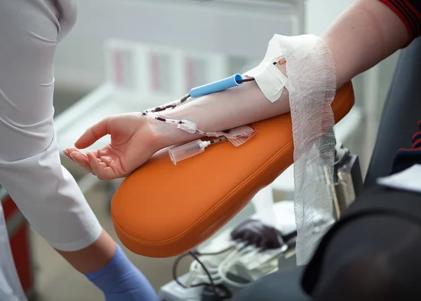 Blood collection — Stock Photo, Image