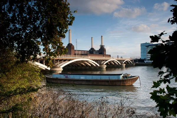 Centrale elettrica di Grosvenor Rail Bridge Battersea — Foto Stock