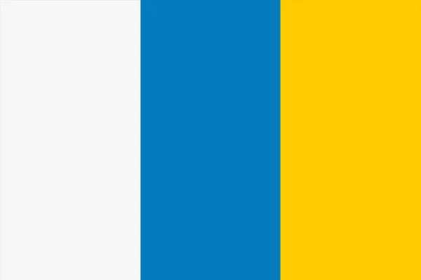 Isole Canarie bandiera sfondo illustrazione file di grandi dimensioni — Foto Stock