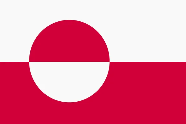 Flag Greenland Background Illustration Large File — Fotografia de Stock