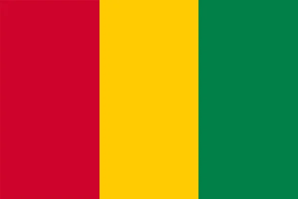 Flag Guinea Background Illustration Large File — 图库照片