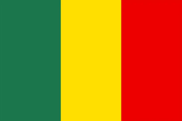 Flag Mali Background Illustration Large File — Stock Photo, Image