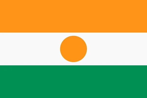 Flag Niger Background Illustration Large File — Stockfoto