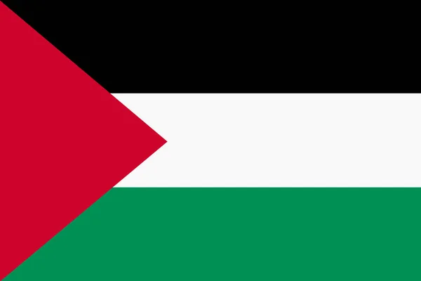Μια Σημαία Της Παλαιστίνης Φόντο Εικονογράφηση Μεγάλο Αρχείο — Φωτογραφία Αρχείου