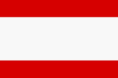 A Tahiti Flag red white horizontal stripe background illustration
