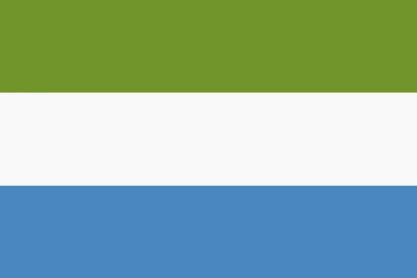 Sierra Leone Flag Background Illustration Large File — Photo