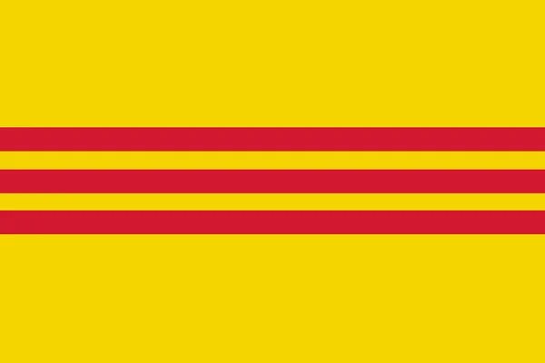 Flag Vietnam Background Illustration Large File — Stock fotografie