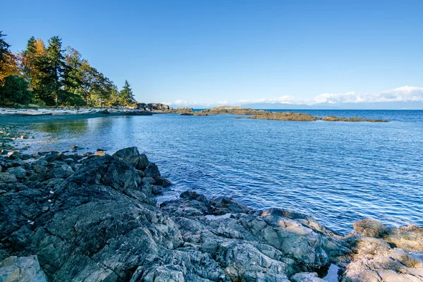 人気のネックポイントパーク、バンクーバー島、 BCの頑丈な海岸線 — ストック写真