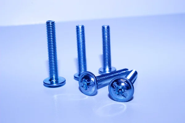 Screw and accessories — Stock Photo, Image