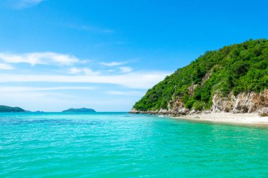Koh kham Sattahip Chonburi Tayland ve deniz göğü