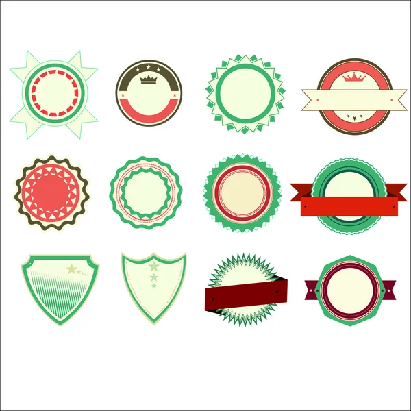 Ensemble de badges — Image vectorielle