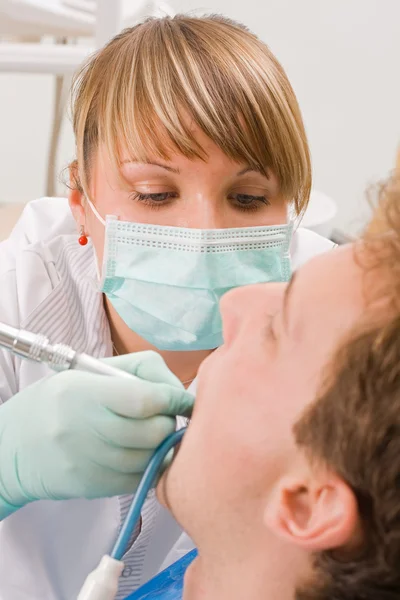 Dal dolce dentista — Foto Stock