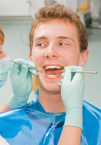 Cheerful patient — Stock Photo, Image