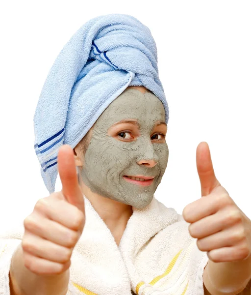 Beste gezichts masker voor een gezonde huid — Stockfoto