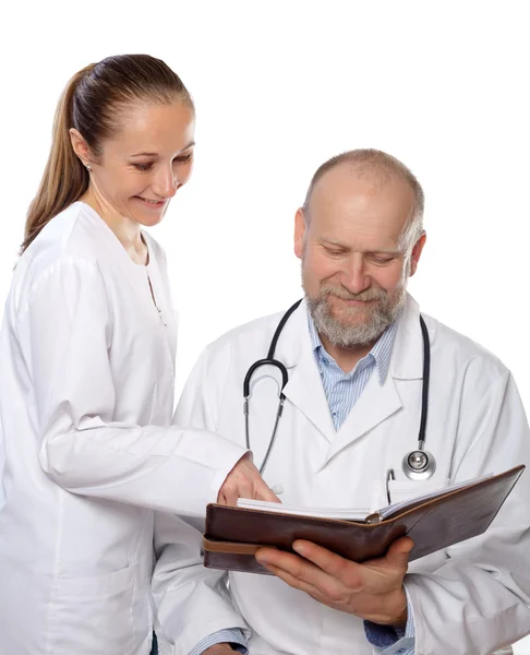 Dates meeting between doctors — Stock Photo, Image