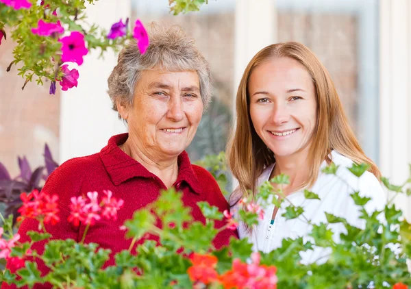 Pflege zu Hause — Stockfoto