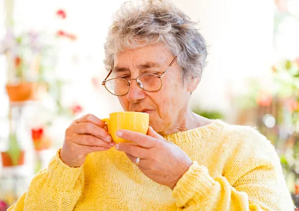 Elderly care — Stock Photo, Image