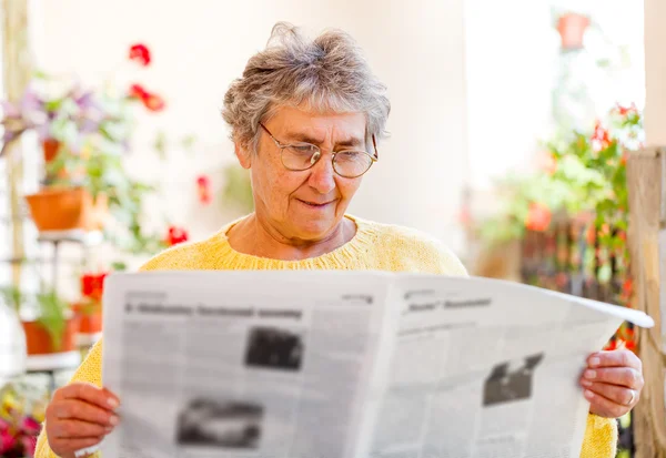 Assistenza domiciliare agli anziani — Foto Stock