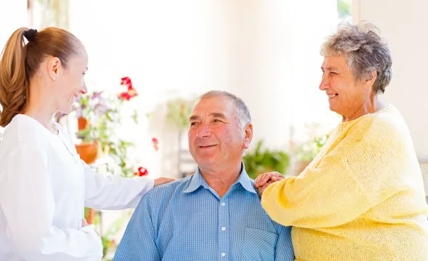 Äldre par — Stockfoto