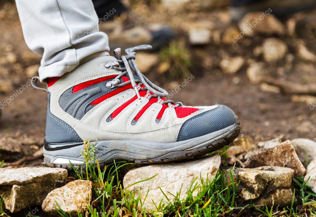 Hiking boots Stock Photo by ©obencem 40727061