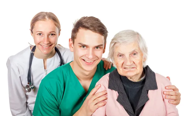 Cuidados de personas mayores — Foto de Stock