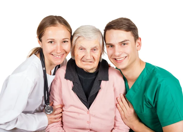 Cuidados de personas mayores — Foto de Stock