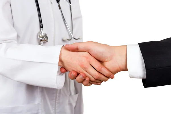 Doctor and businessman — Stock Photo, Image