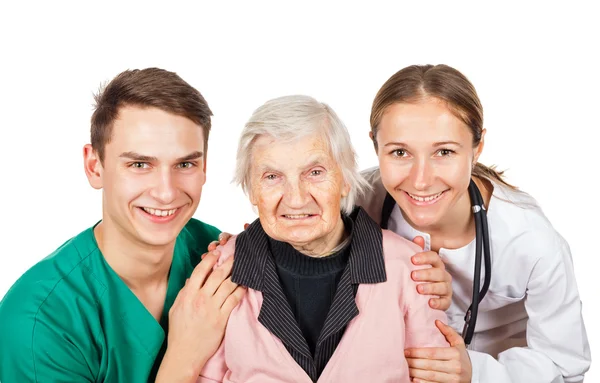 Elderly care — Stock Photo, Image