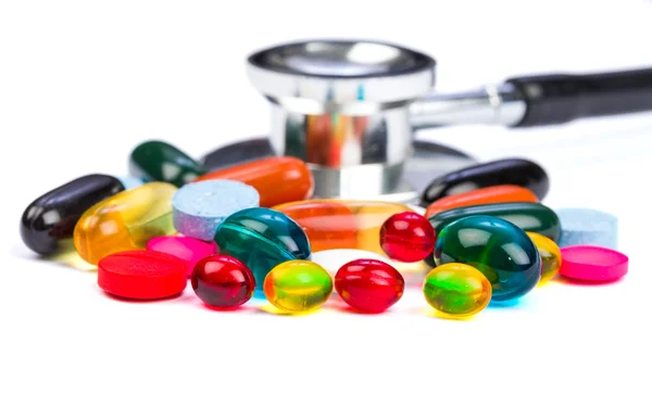 Colorful pills — Stock Photo, Image