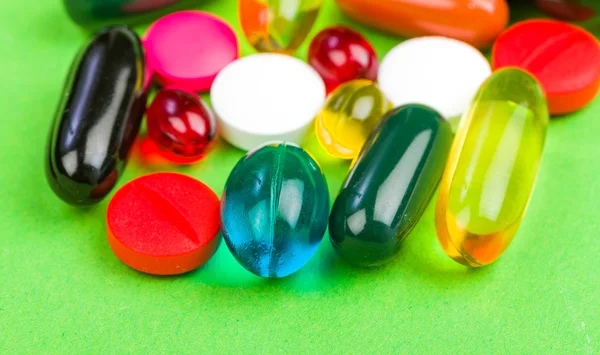 다채로운 환 약 — 스톡 사진