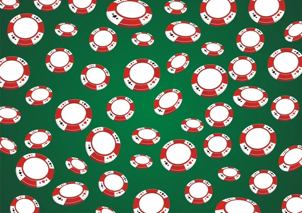 Blank poker chips vector Stock Vector Image by ©yellomello #44969825