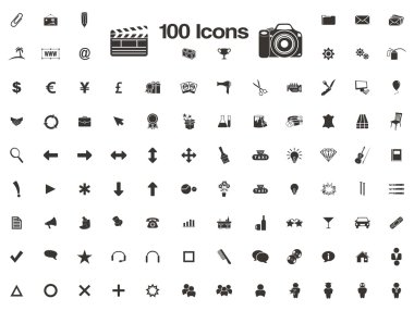 100 simgeler - favicon