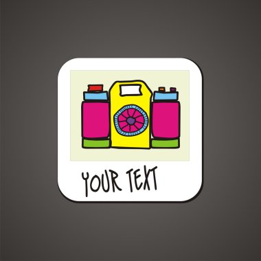 çizgi film kamera tuşu