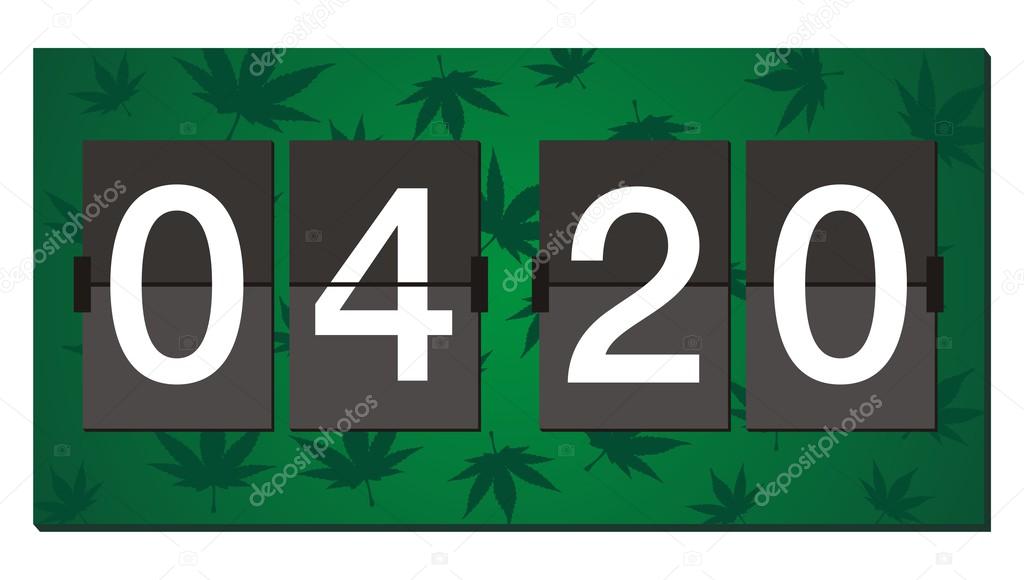 420 flipper clock - burn time