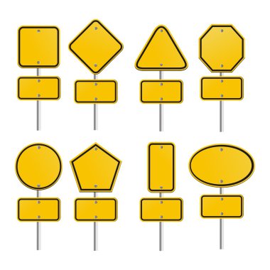 Sarı işaretler kümesini