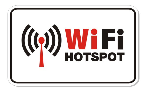 WIFI Hotspot знак