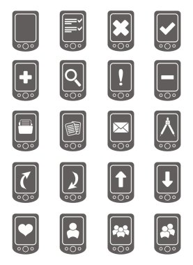 akıllı telefon Icon Setler