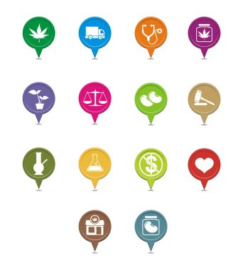 tıbbi marihuana işaretçi