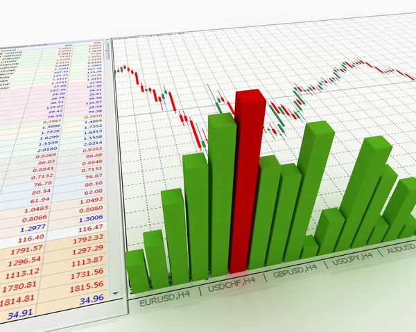 Gráfico, diagrama —  Fotos de Stock