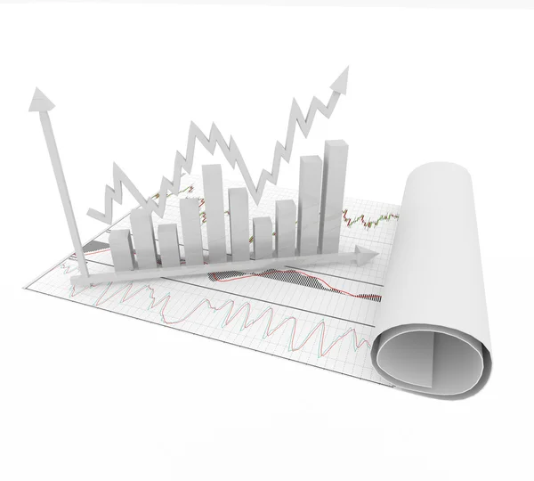 Chart, diagram — Stock Photo, Image