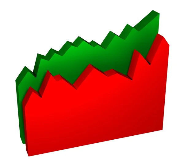 Chart, diagram — Stock Photo, Image
