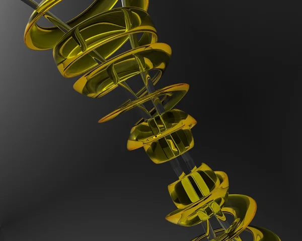 3D抽象背景 — 图库照片