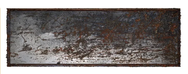 Rost metallplatta — Stockfoto